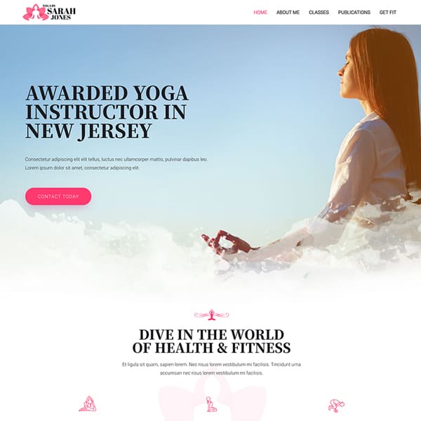 yoga-business-website